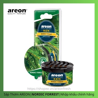 Sáp thơm nước hoa ô tô areon nhập khẩu chính hãng