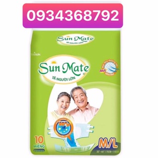 Tã dán Người già Sunmate M10-M L10-L XL10