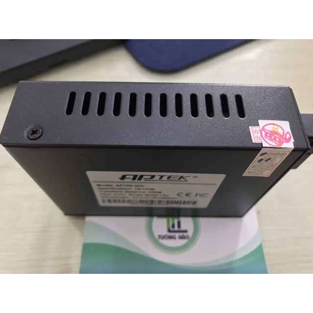 Thiết bị chuyển đổi quang điện Media Converter  APTEK AP100-20A