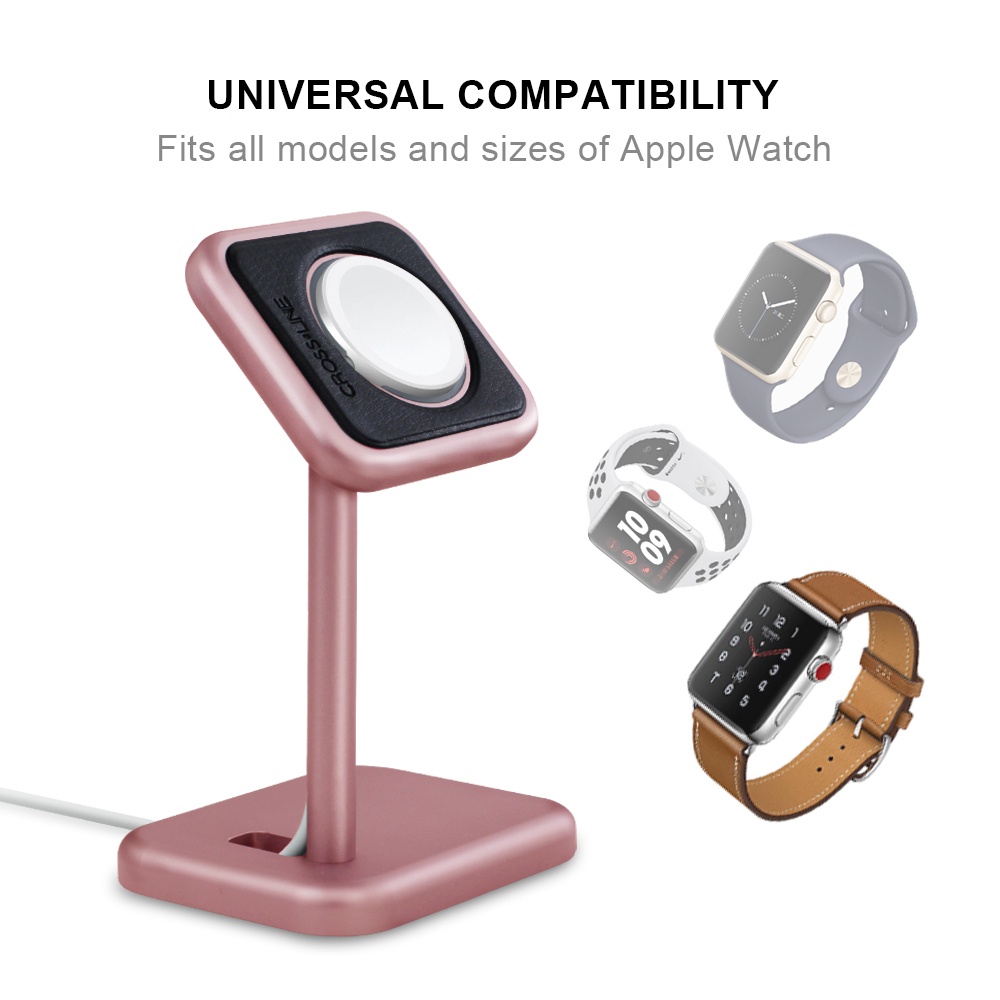 Đế Sạc Apple Watch Dạng Treo, Giá Đỡ Kiêm Dock Sạc Đồng Hồ Thông Minh Nhôm Cao Cấp Để Bàn Đa Năng Thông Minh