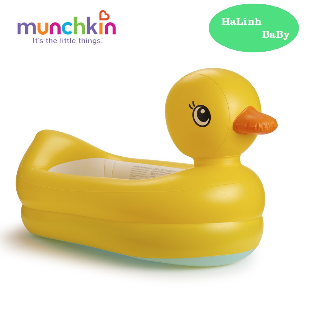 [SALE] Chậu Tắm Phao Vịt Vàng Munchkin