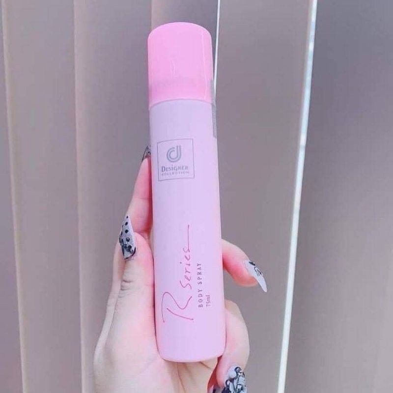 Xịt thơm bodymist designer collection rseries spray Thái Lan