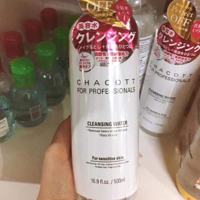 Nước tẩy trang chacott 500ml
