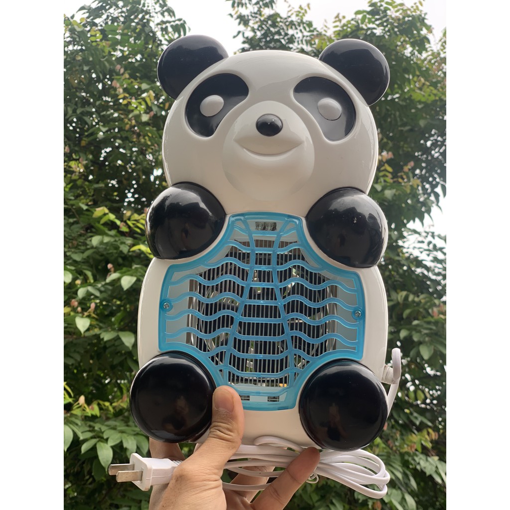 ĐÈN BẮT MUỖI HÌNH GẤU PANDA YK-199 SỬ DỤNG CÔNG NGHỆ DIỆT TRỪ MUỖI ĐỘC ĐÁO