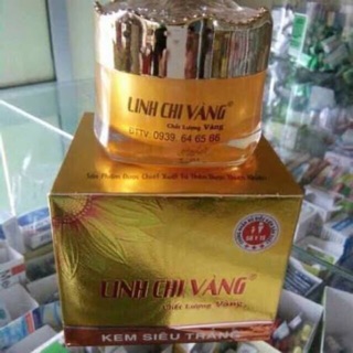 Kem Mụn - Thâm - Trắng Da - Mờ Sẹo Linh Chi Vàng 25g
