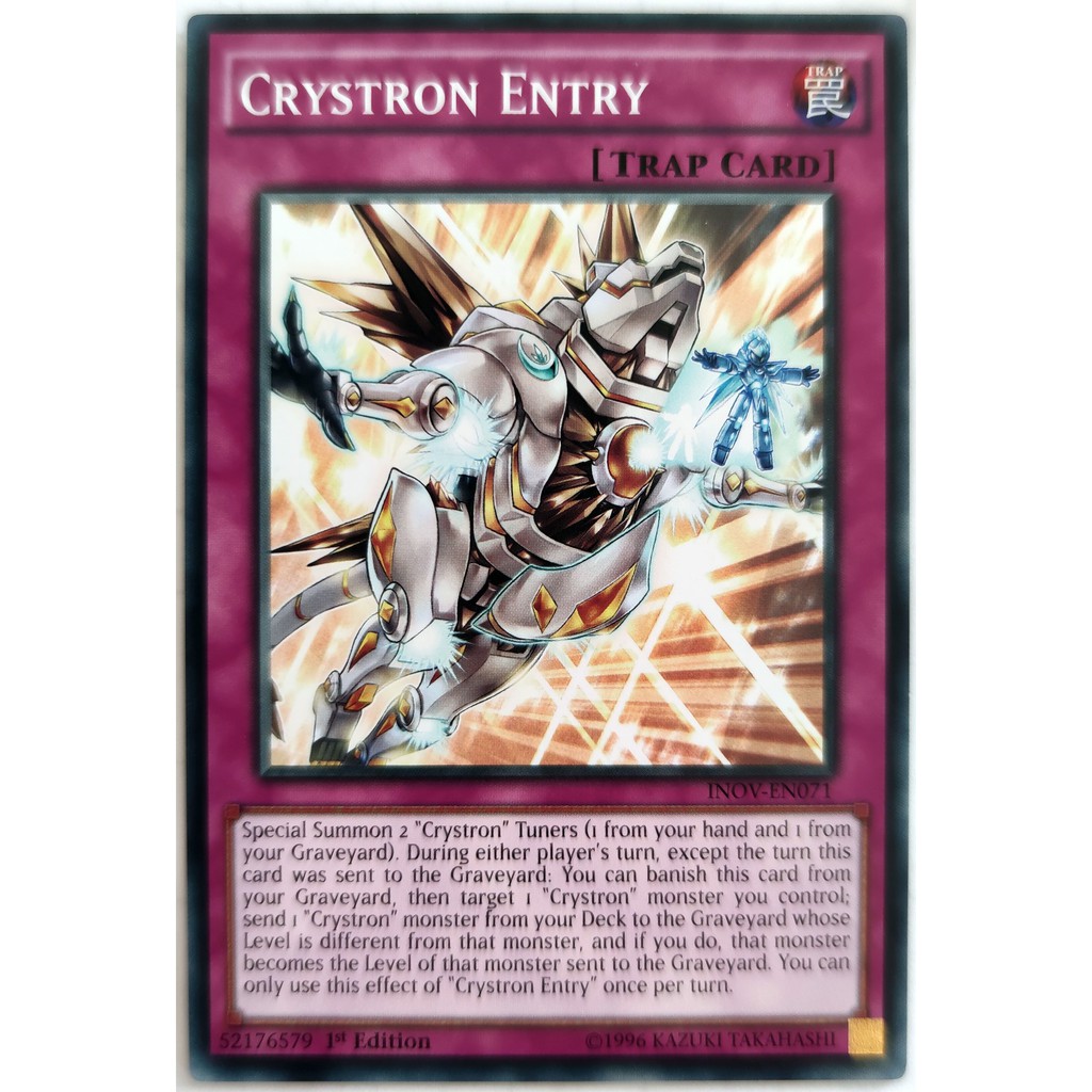 [Thẻ Yugioh] Crystron Entry |EN| Common