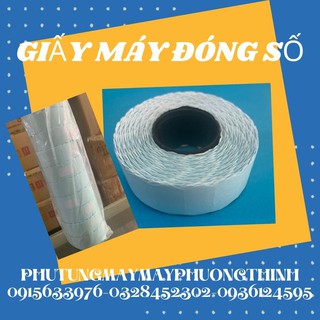 Giấy máy đóng số