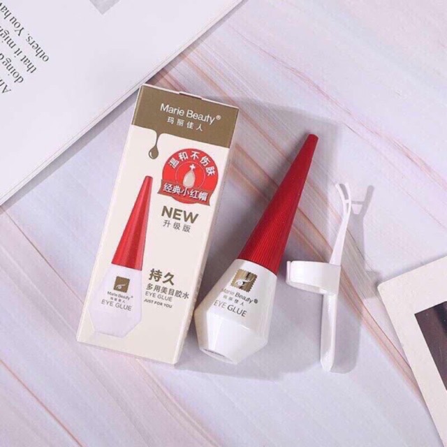 Keo dán mi nắp đỏ Marie