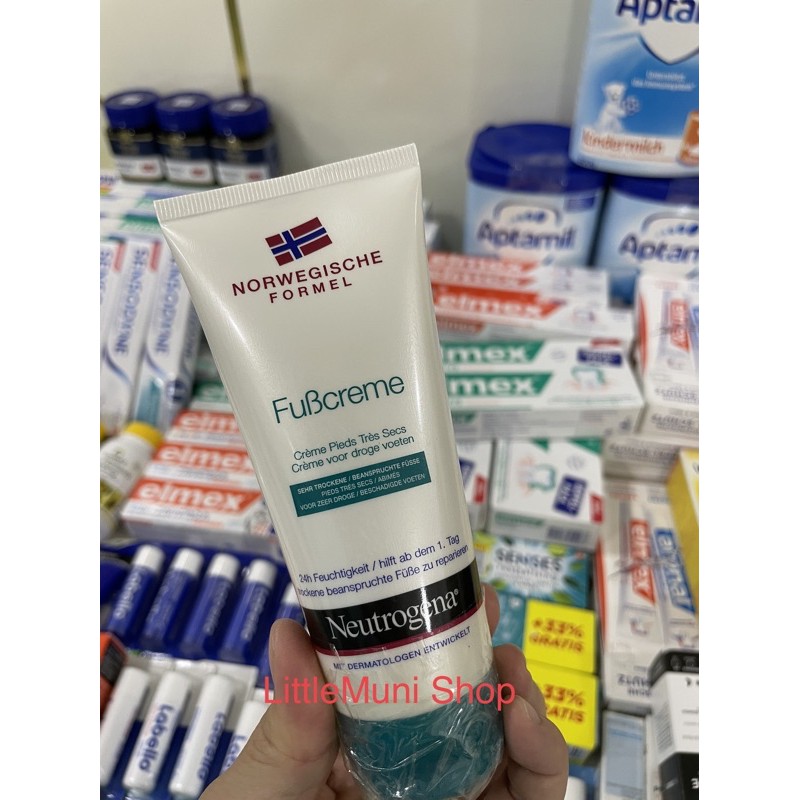 [Bill Đức] Kem dưỡng da chân dành cho da khô Neutrogena Fubcreme Norwegische 100ml | BigBuy360 - bigbuy360.vn