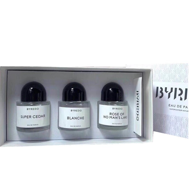 Bộ 3 lọ nước hoa BYREDO Super Cedar Blanche Rose Of No Man's Land 3 trong 1 chất lượng cao