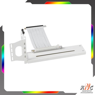 Bộ Kit Lắp Dựng VGA Dạng Đứng Chính Hãng SKTC, Tặng Kèm Dây Riser PCIe 4.0, Phiên Bản Màu Trắng