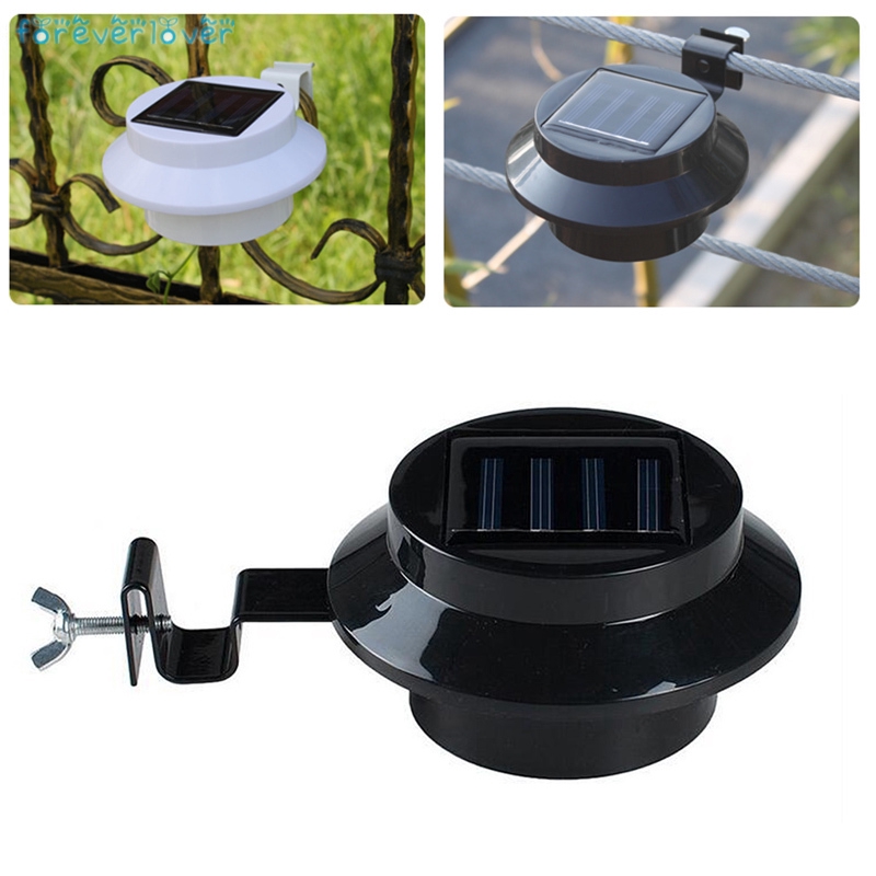 Đèn Led 3 Bóng Gắn Tường Sử Dụng Năng Lượng Mặt Trời