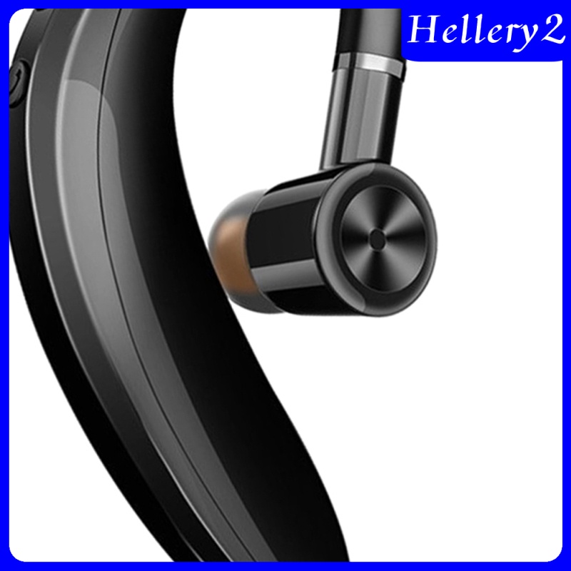 [HELLERY2] Wireless Bluetooth Headset Ear Hook Earphones Noise Cancelling Lightweight