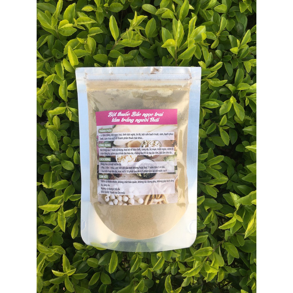 Bột thuốc bắc ngọc trai tắm trắng túi 1kg