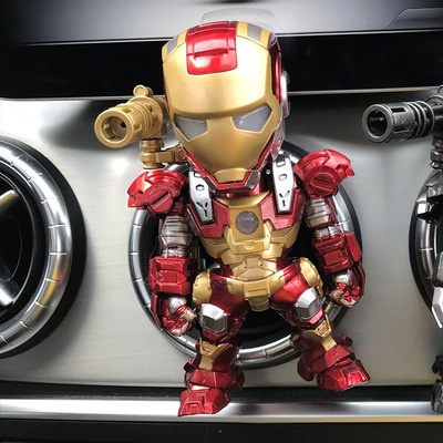 Kẹp Khuếch Tán Nước Hoa Gắn Điều Hòa Xe Hơi Hình Iron Man Độc Đáo