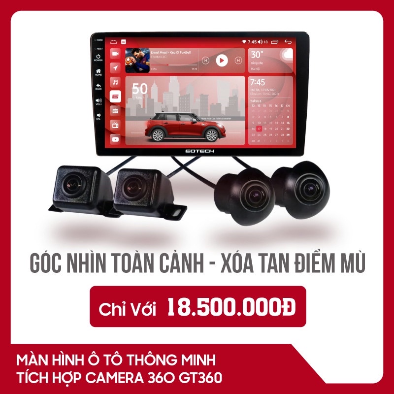MÀN HÌNH GOTECH GT360