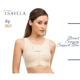 Áo định hình ngực, có đai cố định isavela BR03