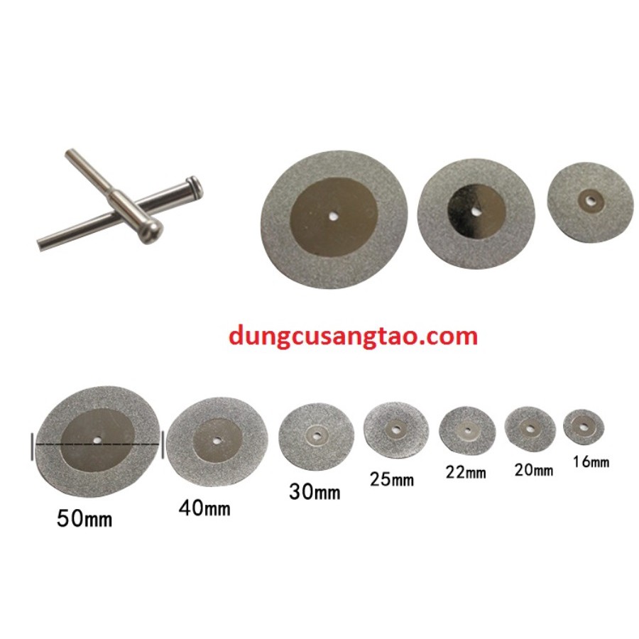 Đĩa cắt gạch, đá, gốm sứ, kim loại mini