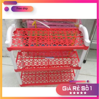 FREESHIP Kệ giày dép 3 tầng nhựa Phạm Gia -THSHOP