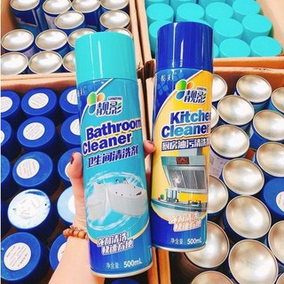 ❀✿✲Chai xịt bọt tuyết tẩy rửa nhà bếp, tắm, tolet đa năng 500ml