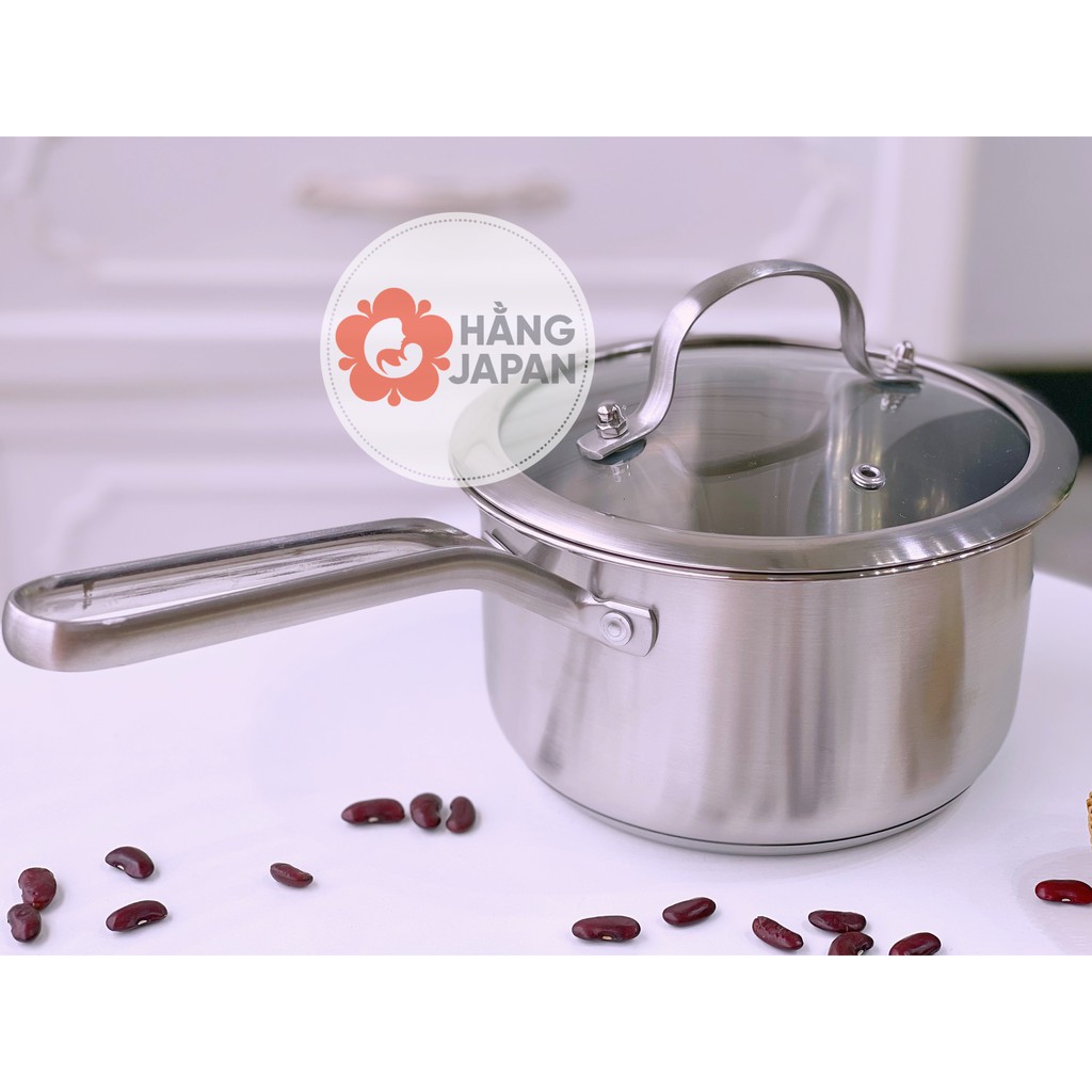 Quánh MILK POT 2&amp;1 dùng đa dạng các loại bếp: gas, từ, hồng ngoại
