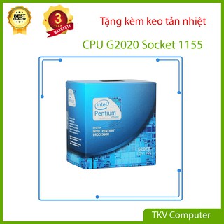 CPU Intel Pentium G2020 Socket 1155 3M Bộ nhớ đệm, 2,90 GHz