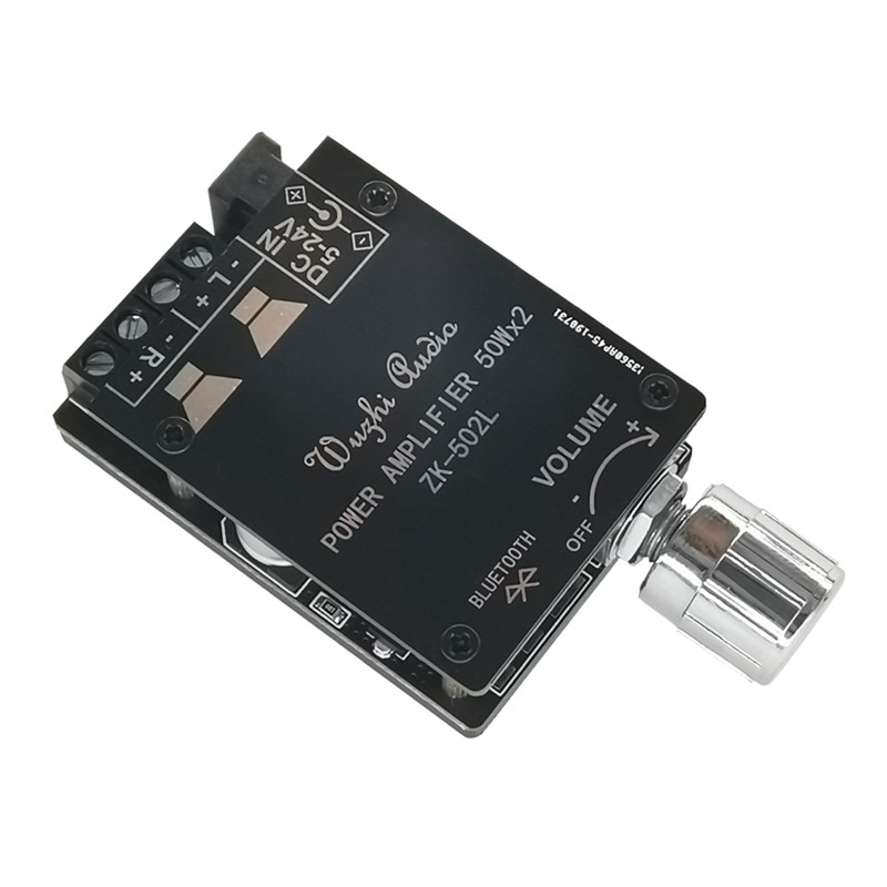 Bảng Mạch Khuếch Đại Âm Thanh 502l Bluetooth 5.0 Dc 5-24v 50wx2