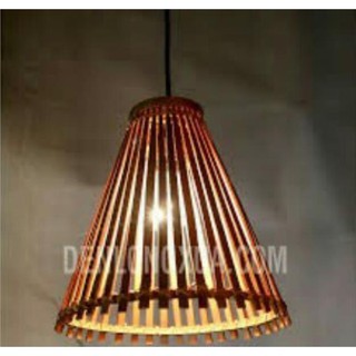 Xưởng sx- Đèn mây tre nơm cá - Tre VN