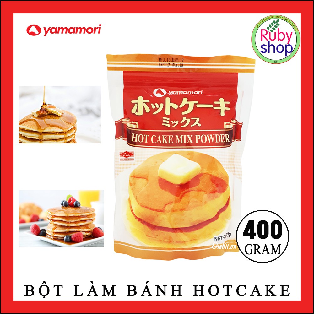 Bột làm bánh Hot Cake Mix Powder YAMAMORI - 400G