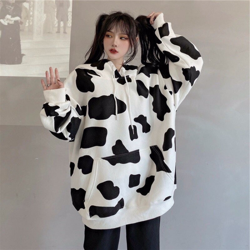 Áo hodie bò sữa | BigBuy360 - bigbuy360.vn