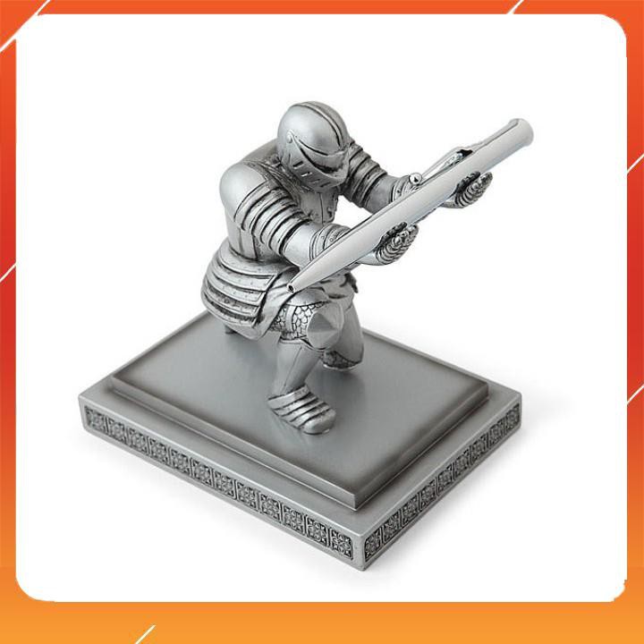 💥CHẤT💥Chặn giấy để bàn làm việc kiêm giá đỡ bút hiệp sĩ Knight pen holder