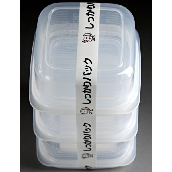 Set 3 hộp nhựa đưng đồ ăn dặm cho bé Nakaya 200ml Made in Japan