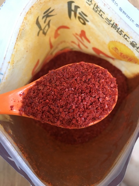 Bột ớt Hàn Quốc loại vảy gói 500g-1kg