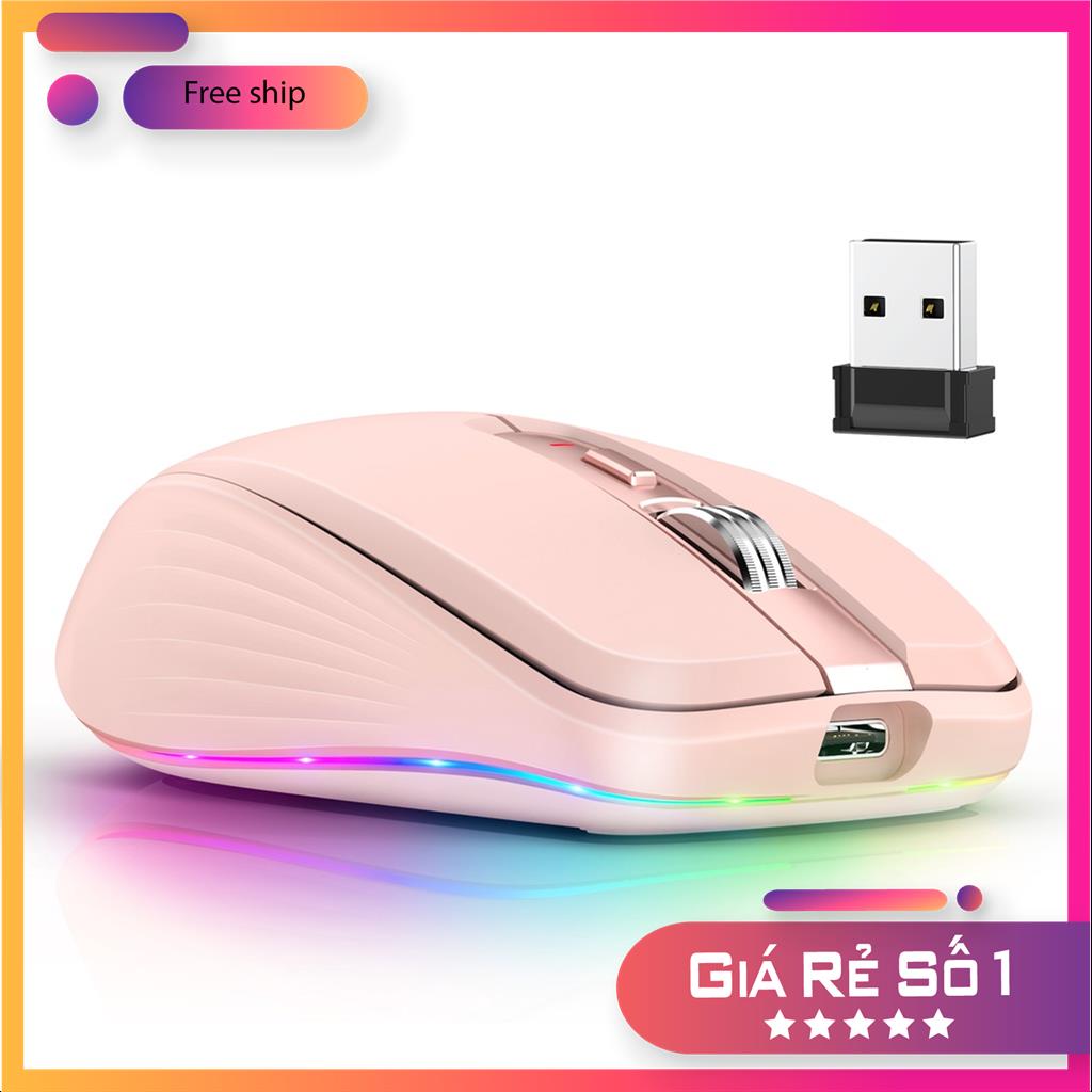 CHUỘT KHÔNG DÂY VĂN PHÒNG FMOUSE M303 BLUETOOTH - CHỐNG ỒN - SẠC PIN MSP49871