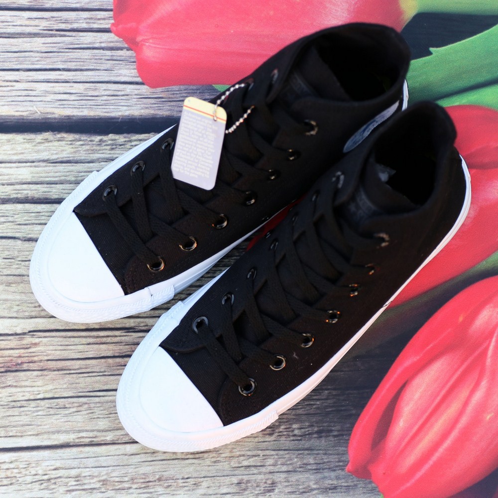 Giày Sneaker Chuck 2 Đen Nam Cổ Cao ZRF | BigBuy360 - bigbuy360.vn