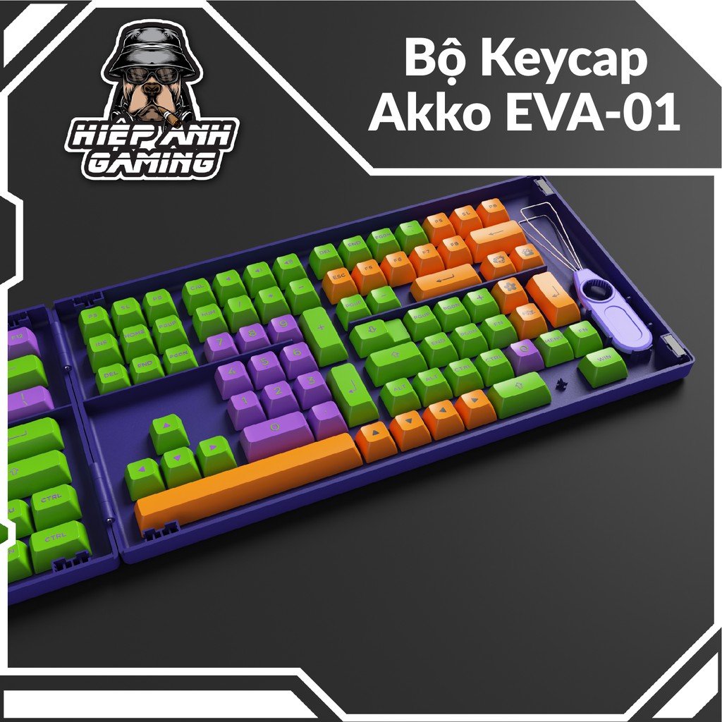 Bộ keycap AKKO EVA01 - ASA Profile dành cho bàn phím cơ