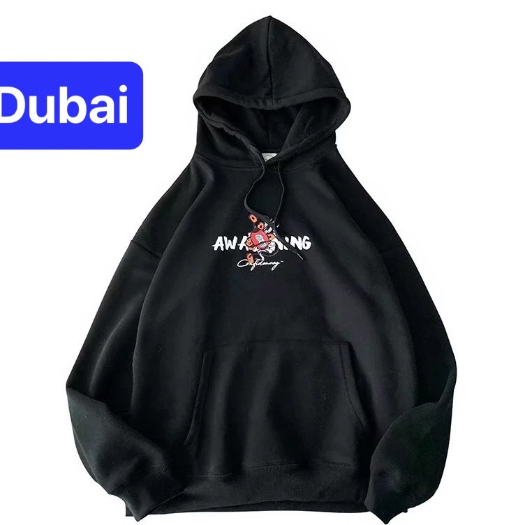 ÁO KHOÁC HOODIE NAM NỮ UNISEX CHẤT NỈ KÌ LÂN SÀNH ĐIỆU HOT TREND 2022 - DUBAI FASHION