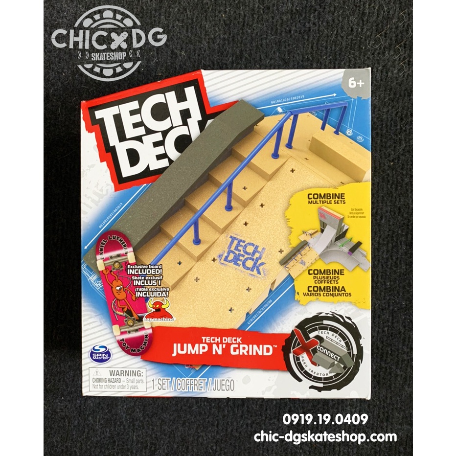 Địa hình cho ván trượt tay chính hãng TECHDECK (hàng có sẵn) MẪU MỚI 2021