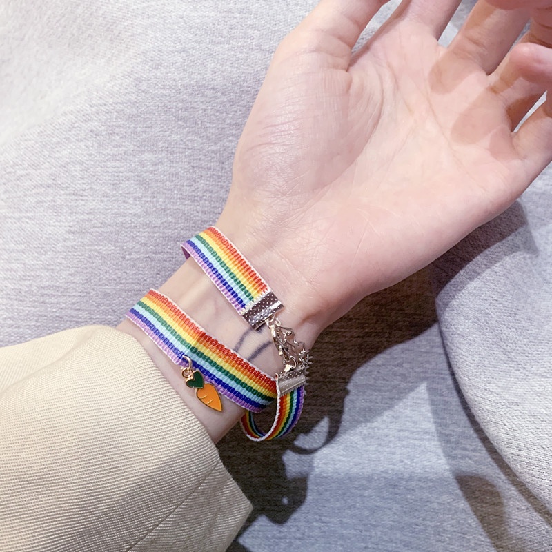 ✨✨Vòng cổ Mặt Cầu Vồng Đáng Yêu Cho Nữ