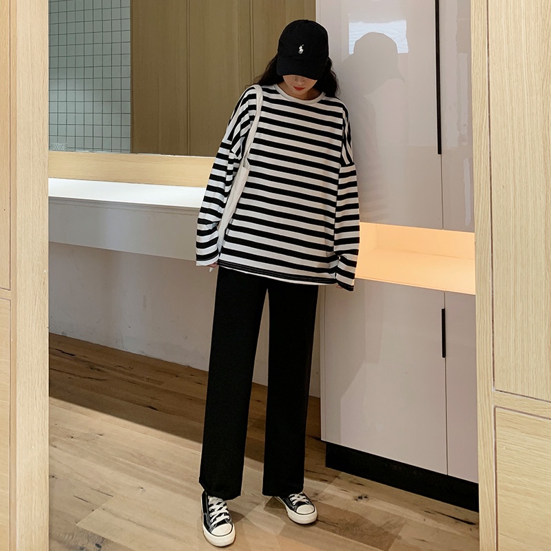 NRVP Quần Thể Thao Ống Rộng Phong Cách Thời Trang Hàn Quốc Dành Cho Nam Và Nữ