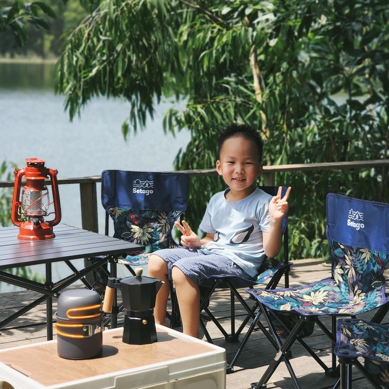 Ghế cắm trại, dã ngoại, câu cá Fochair- Tiện lợi đa năng dù đi camping hay chill ở ban công