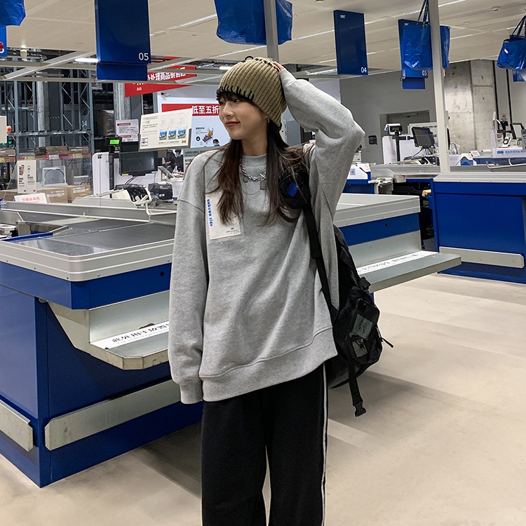 NRVP Áo Hoodie Thiết Kế Đơn Giản Thời Trang Hàn Quốc Cho Nữ