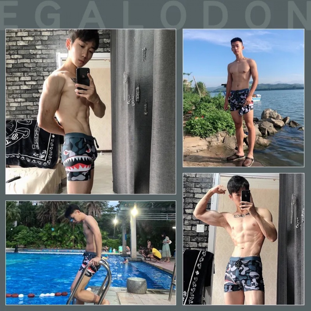 Quần short thể thao BAPE họa tiết cá mập thời trang mùa hè cho nam 2022