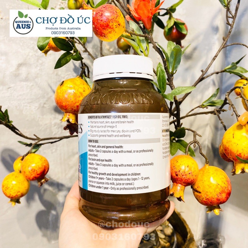 Dầu cá Blackmores Fish Oil - nhập Úc 🇦🇺 | BigBuy360 - bigbuy360.vn