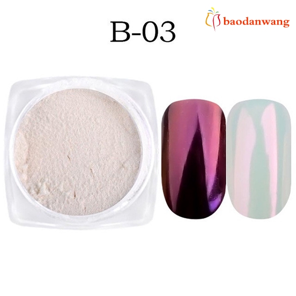 [Hàng mới về] Bột kim tuyến tráng gương trang trí móng tay