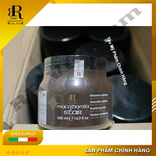 [Chính hãng] Dầu Hấp MACADAMIA STAR Chăm Sóc, Phục Hồi, Tái Tạo Tóc Sau 1 Lần Gội 500ml/Hủ