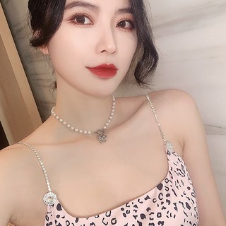 Choker ngọc sang chảnh trendy