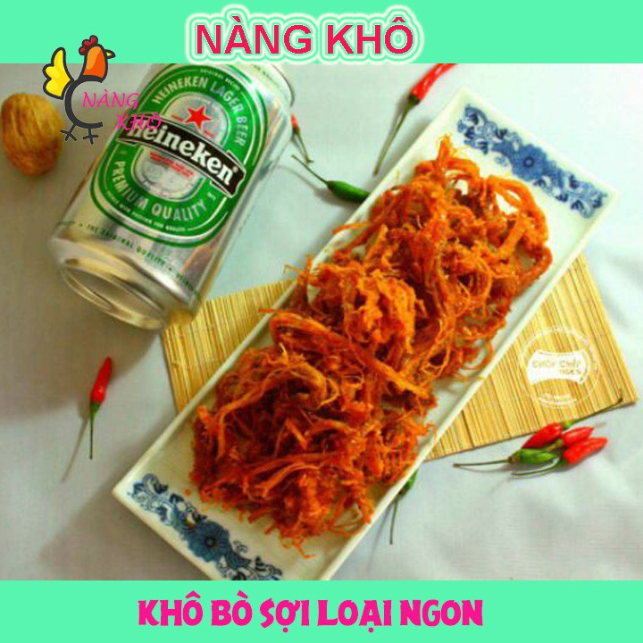 500Gr KHÔ BÒ SỢI LOẠI NGON - THỊT SẤY NGŨ VỊ | NÀNG KHÔ