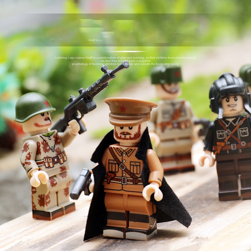 Đồ chơi lắp ráp Xe Tăng Đức hạng nặng Maus, Quanquan 100234 Xếp hình thông minh, Mô hình Xe tăng