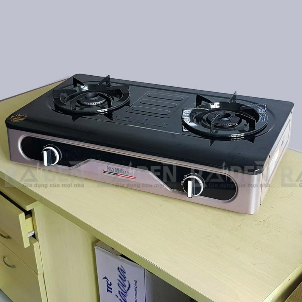 Bếp ga đôi Namilux DL2063APF mặt bếp tráng men (Màu ngẫu nhiên)